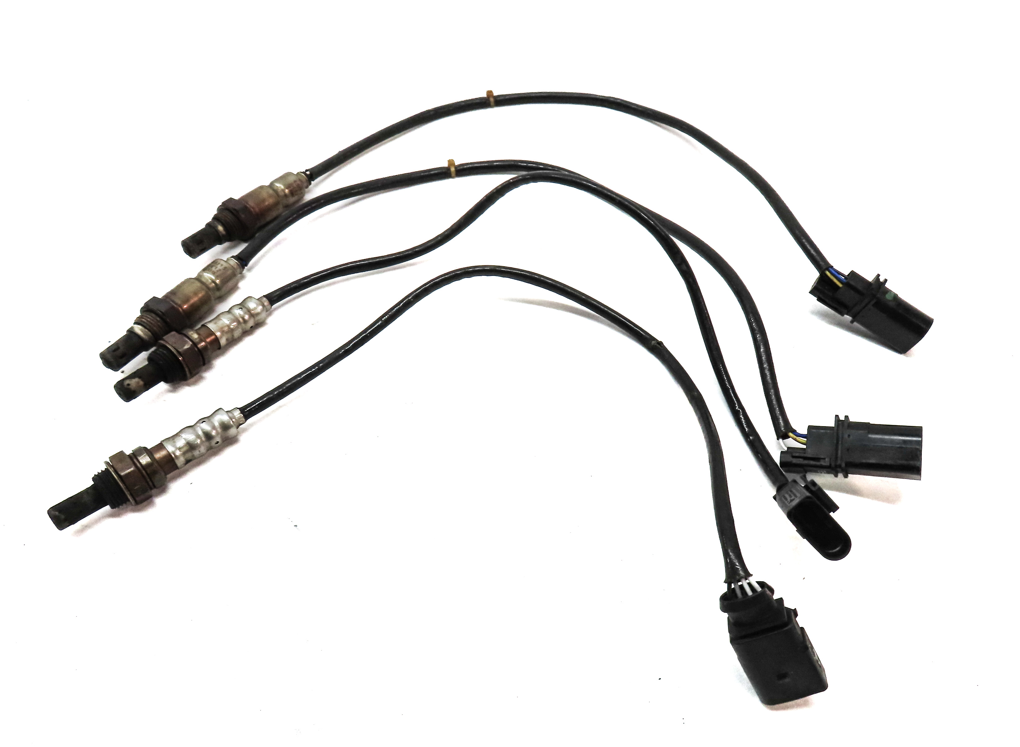 14 AUDI SQ5 (B8 8R) 3.0L SUPER (CTUD) ENGINE OXYGEN O2 LAMBDA PROBE SENSOR SET/4 — exact item pictured